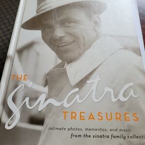 The Sinatra Treasures Hardcover Coffee Table Book - Sepia Cover